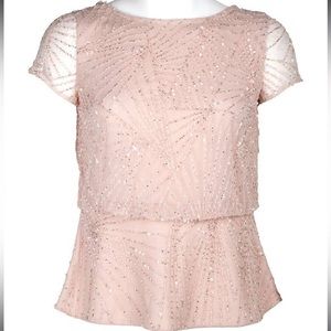 Adriana Papell Beaded Blouse, 6